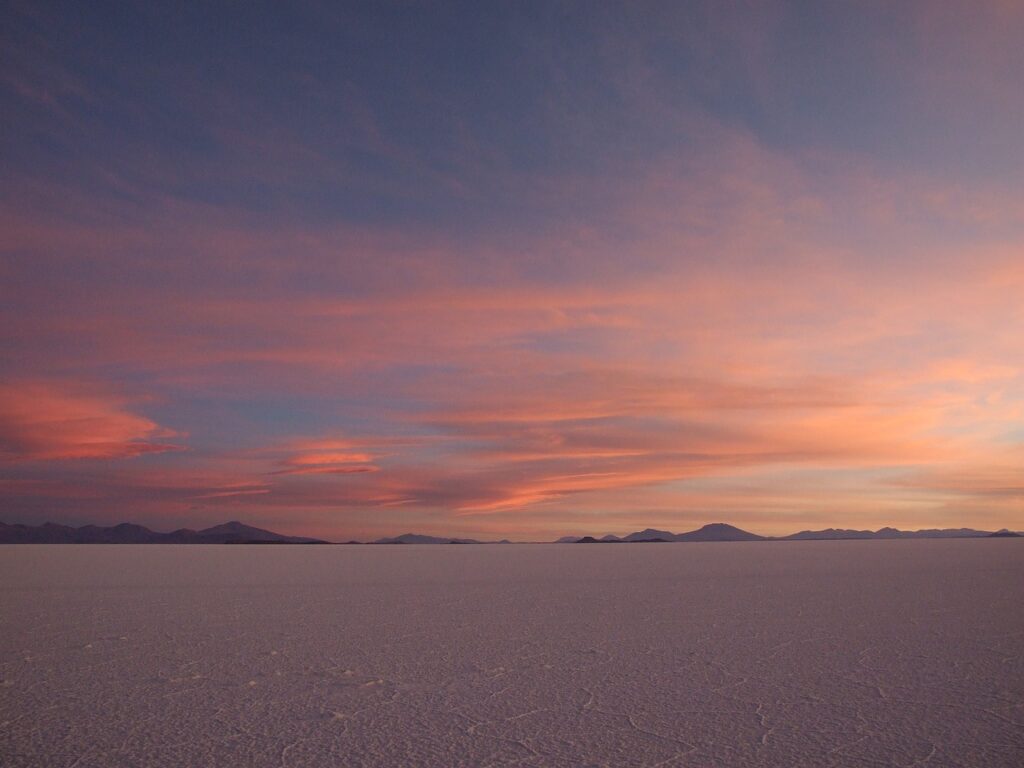 salar, uyuni, sunset