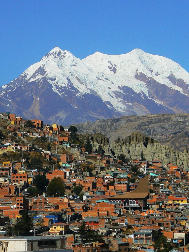 la paz, andes, south america